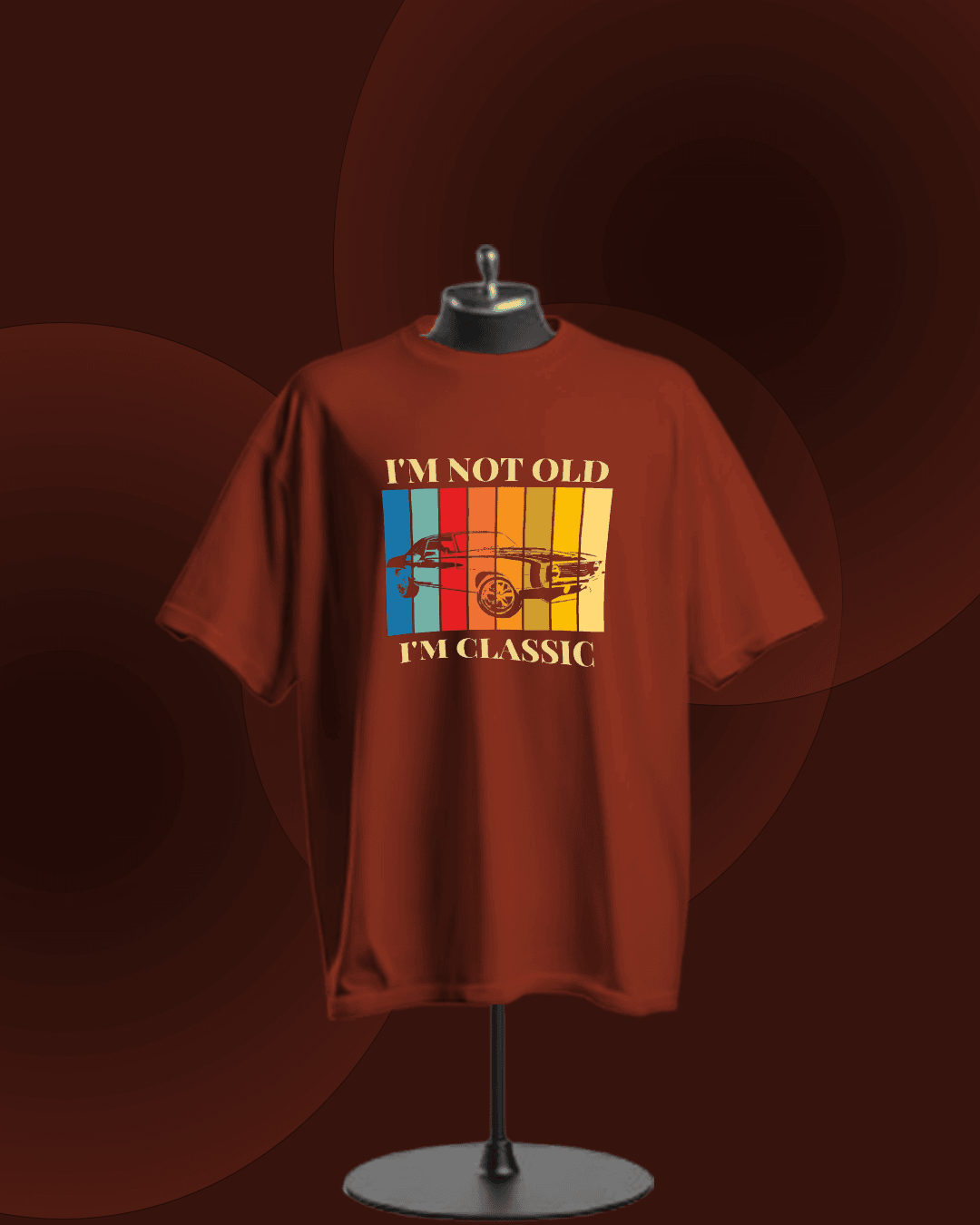 I Am Not Old, I Am Classic (Car) Graphic T-Shirt – Vintage Drive
