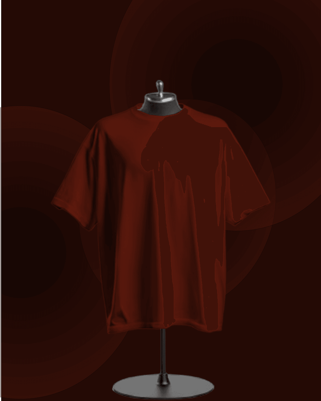 Brown Plain T-Shirt – Earth Tone Edition | Flexters
