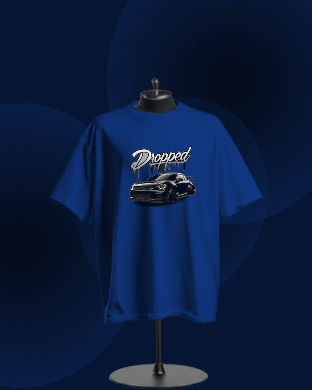 Dropped Graphic T-Shirt – Premium Cotton  | Flexters