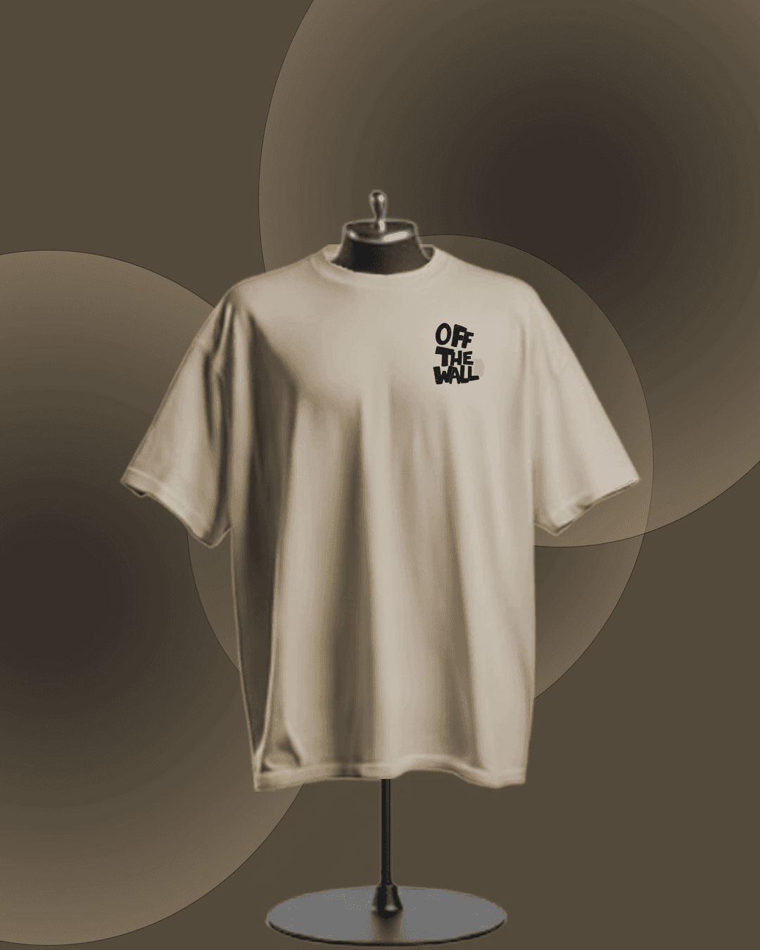Off the Wall Graphic Tee – Minimal Streetwear Cotton Fit | Unisex