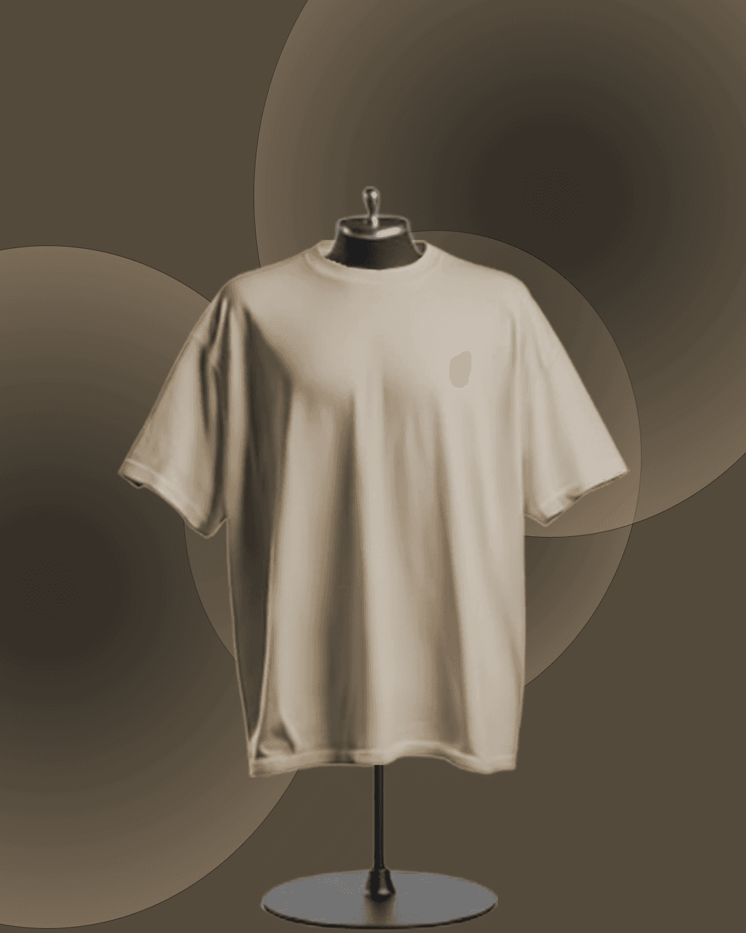 Beige Plain T-Shirt – Cool Comfort Edition | Flexters