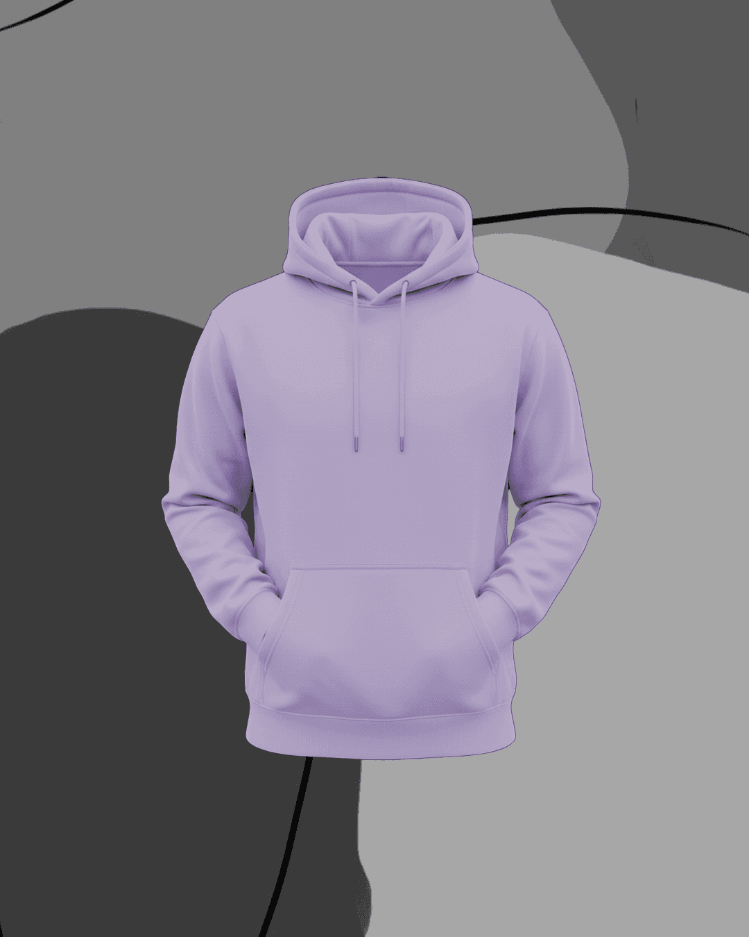 Premium Plan Hoodie Lilac – Ultra-Soft Fleece | Winter Wear | Unisex Streetwear Hoodie